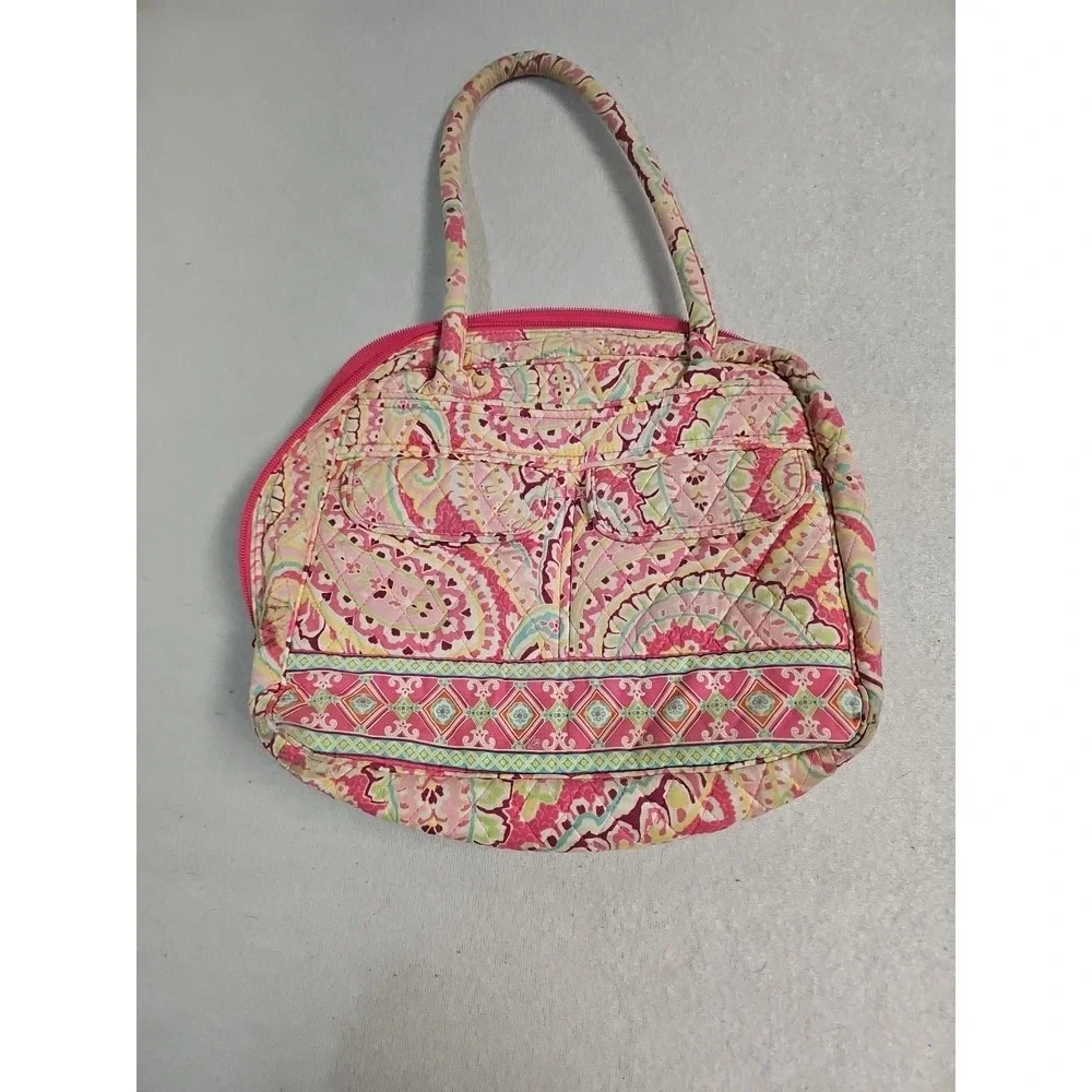 Vera‎ Bradley Set Bag Lots Of Pockets Zip